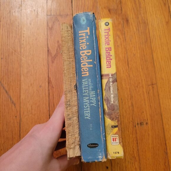 3 Trixie Belden Book Lot Teacher Home School Summer Reading Kathryn Kenny - Picture 2 of 5